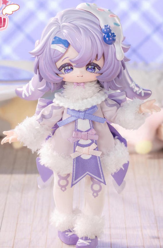 Neo Eden Mashed Taro Blueberry Mianm Mia Sweety 5.9In Bjd Official In Stock Gift