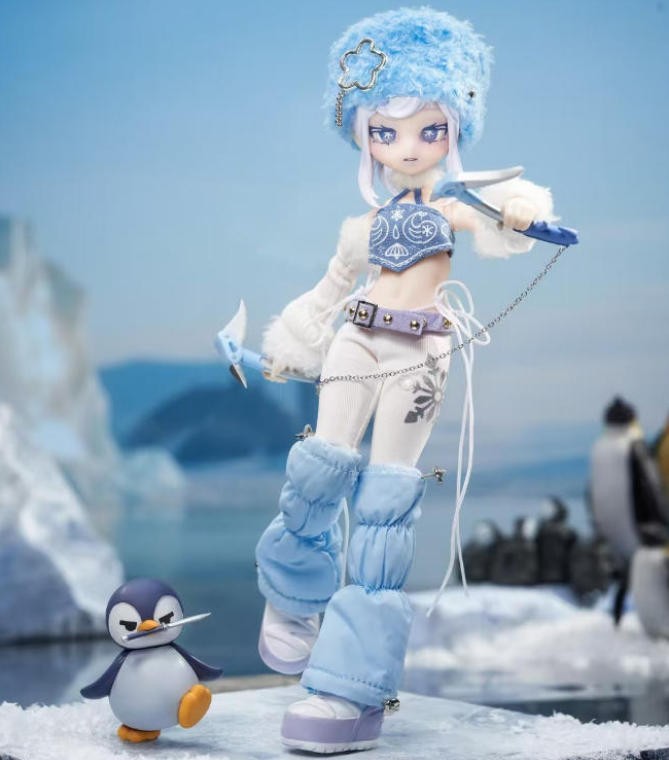 Eve Lynna Killer Blizzard Secret Double-Faced Killer 18cm/7In Bjd Dressable Gift
