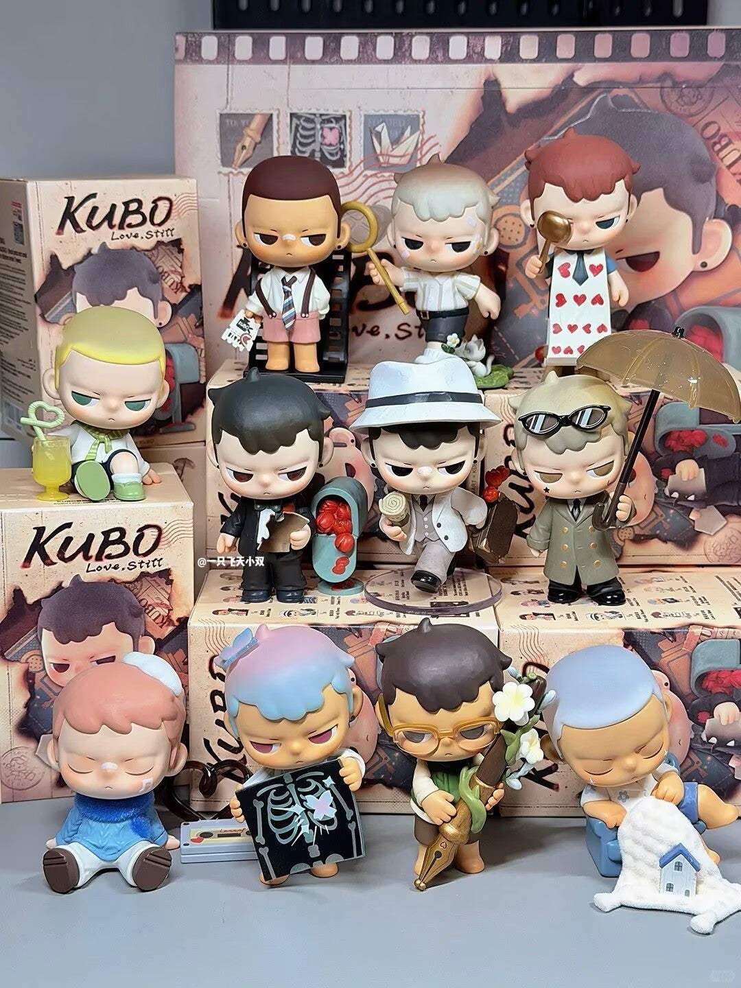 Authentic KuBo Love Still Series Blind Box Confirmed Figure Toy New