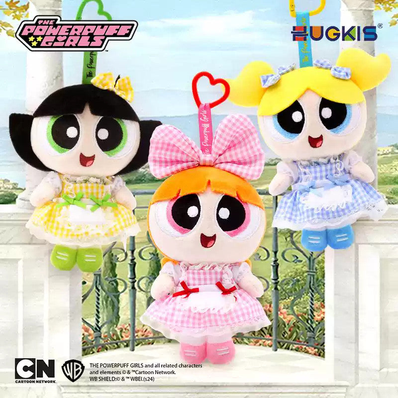 Hugkis Powerpuff Blossom Bubbles Buttercup Lolita 5.9In Cute Plush Pendant Gift