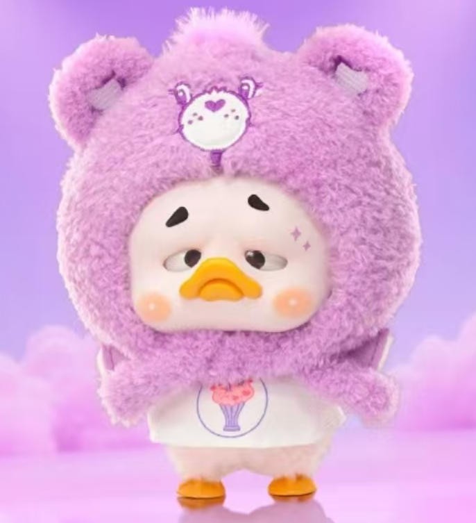 Upsetduck Share Bear Neon Sweetheart Duck 15cm/5.9" Plush Pendant Gift In Stock