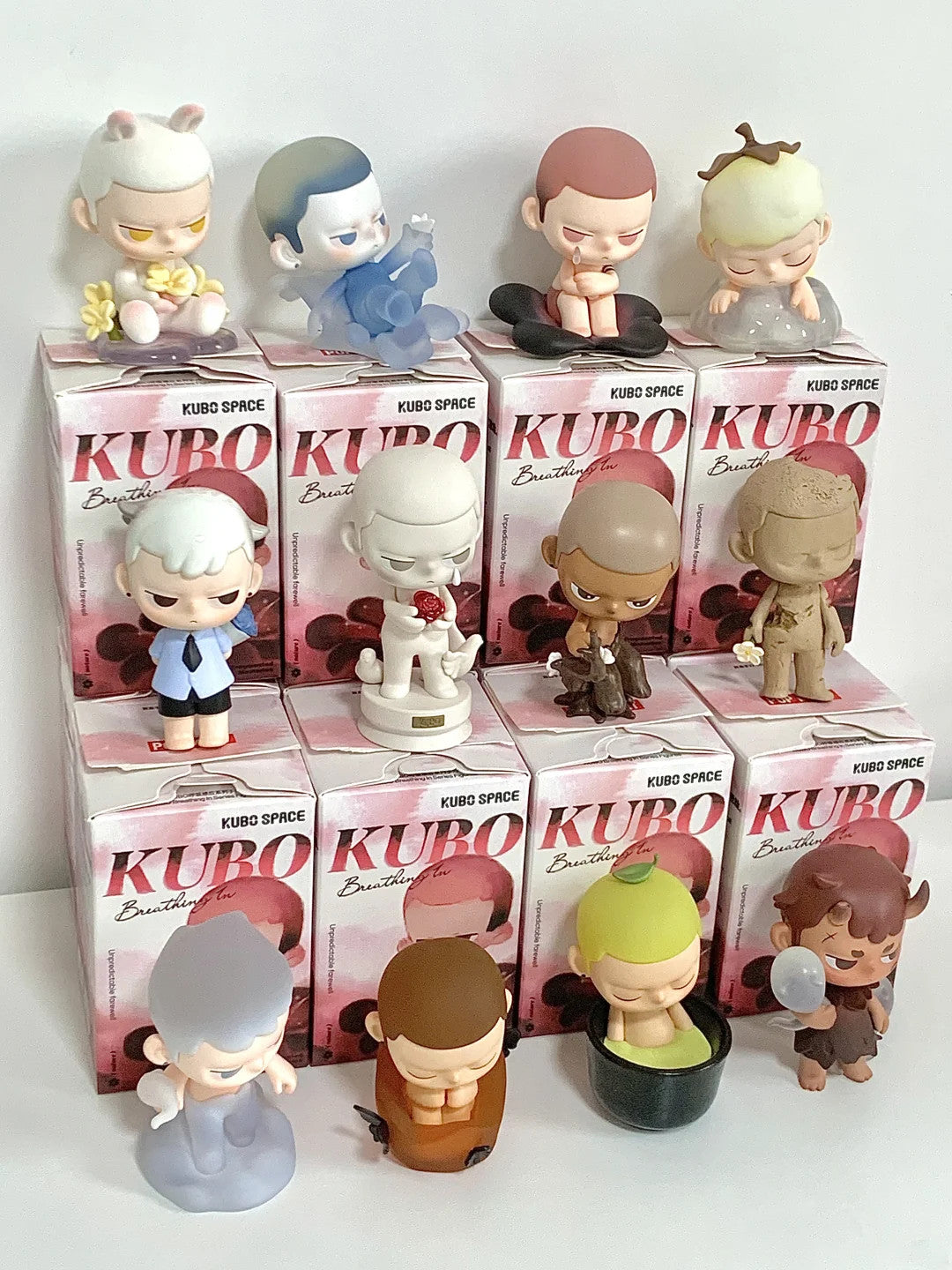 POP MART KUBO Breathing In Series Blind box of 12 Confirmed  Hot Toys Kid Gift
