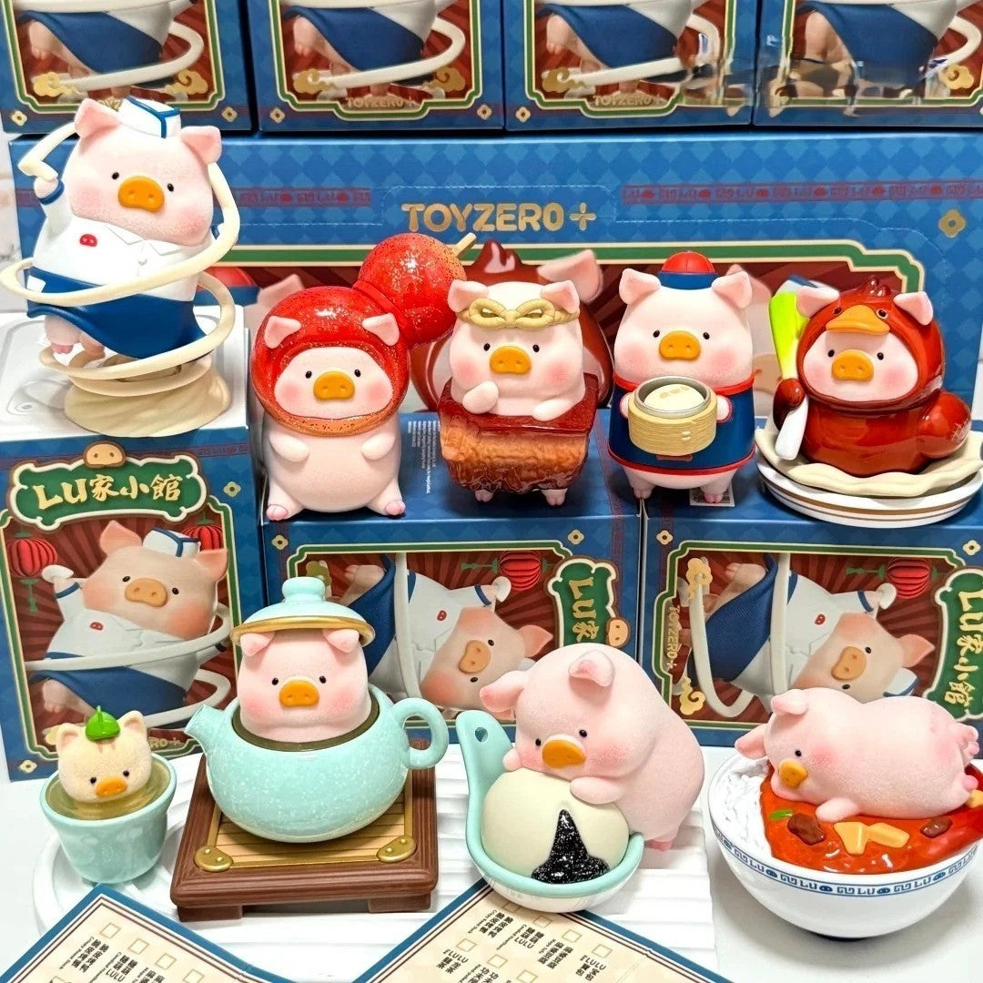 TOYZERO LuLu The Piggy LU's Small Restaurant Series Confirmed Blind Box Figure