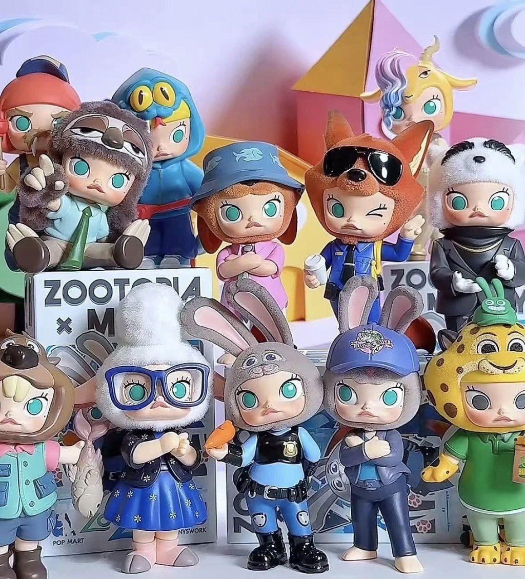 Authentic Molly Zootopia 2 Series Blind Box Figures Toy Confirmed New Hot Gift