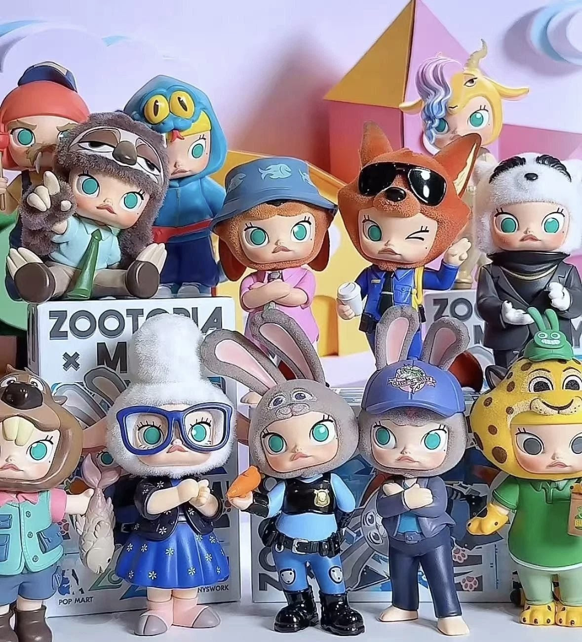 Authentic Molly Zootopia 2 Series Blind Box Figures Toy Confirmed New Hot Gift