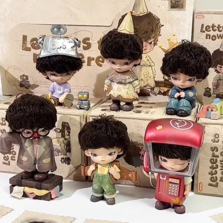 Jotoys Ukio Letters To Nowhere Series Blind Box Figure Confirmed Toy Gift new