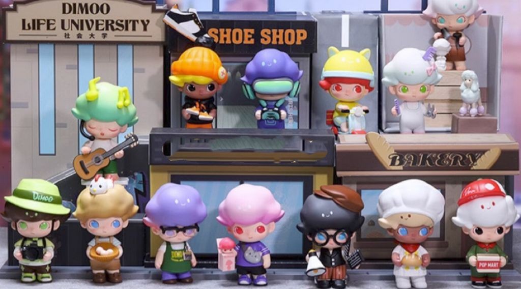 Authentic Dimoo Life University Series Blind Box Confirmed Figure Toy