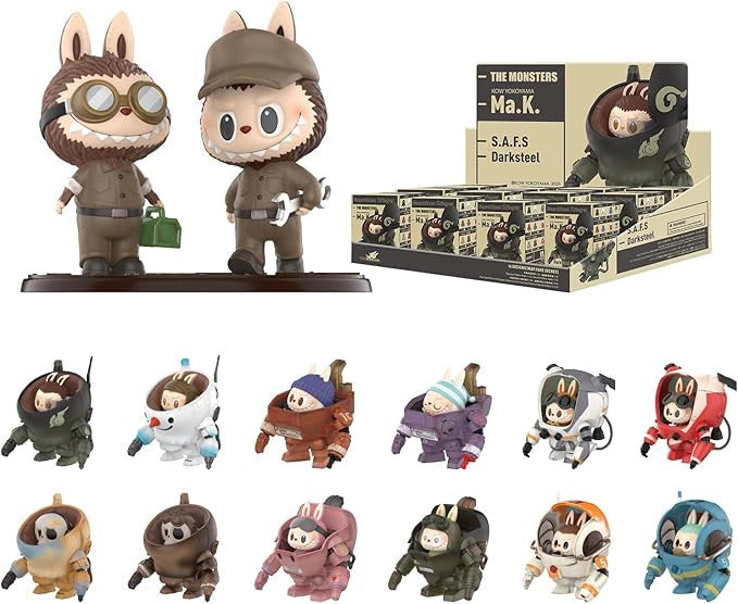 POP MART Labubu The Monsters X KOW YOKOYAMA Ma.K.POP MART Blind Box
