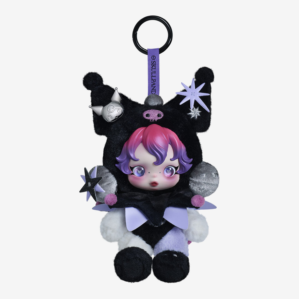 POP MART SKULLPANDA × KUROMI Plush 5.32inches Hot Toy Gift Authentic