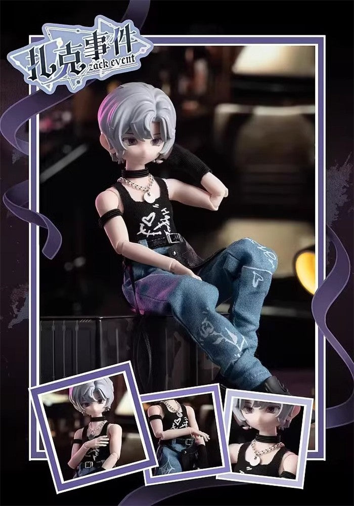 Zack Event The Tattooist 23cm/9In Bjd Doll Dressable Action Figure