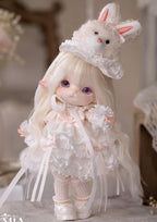 Mimia Sherise Honey Bunny Journal-Dreamy Princess House 6.3In Bjd Action Figure