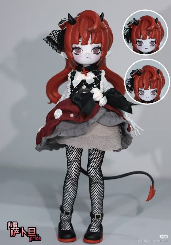 Pride Cooze Devil's Born 21cm/8.2" Bjd Dressable Action Figure
