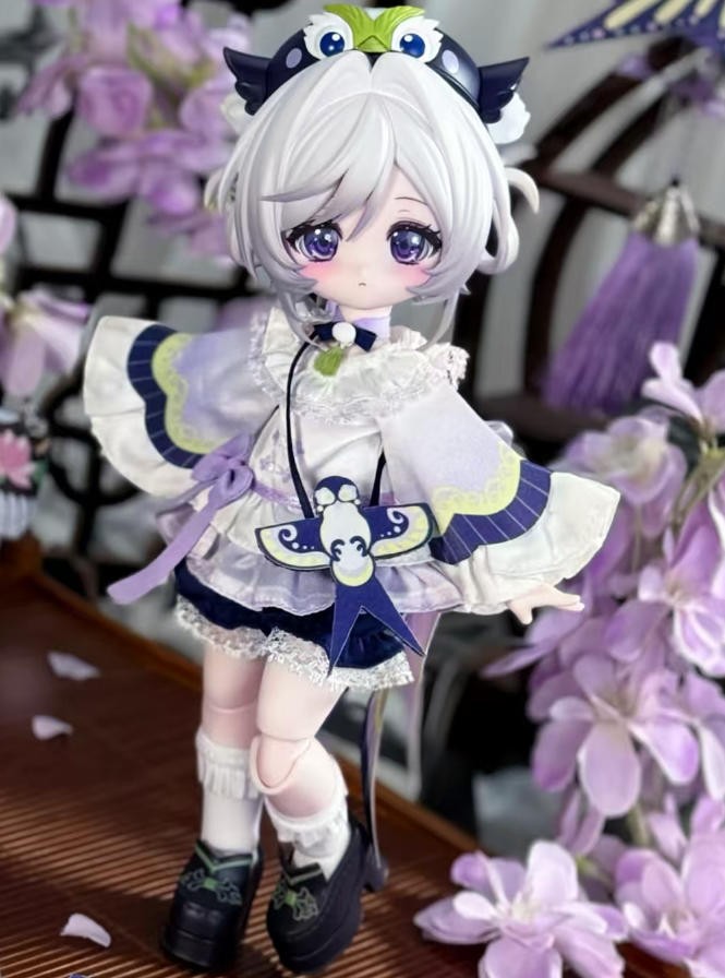 Come4Free Zhi yuan Lantern Festival Celebration Bjd Lovely Action Figure Gift
