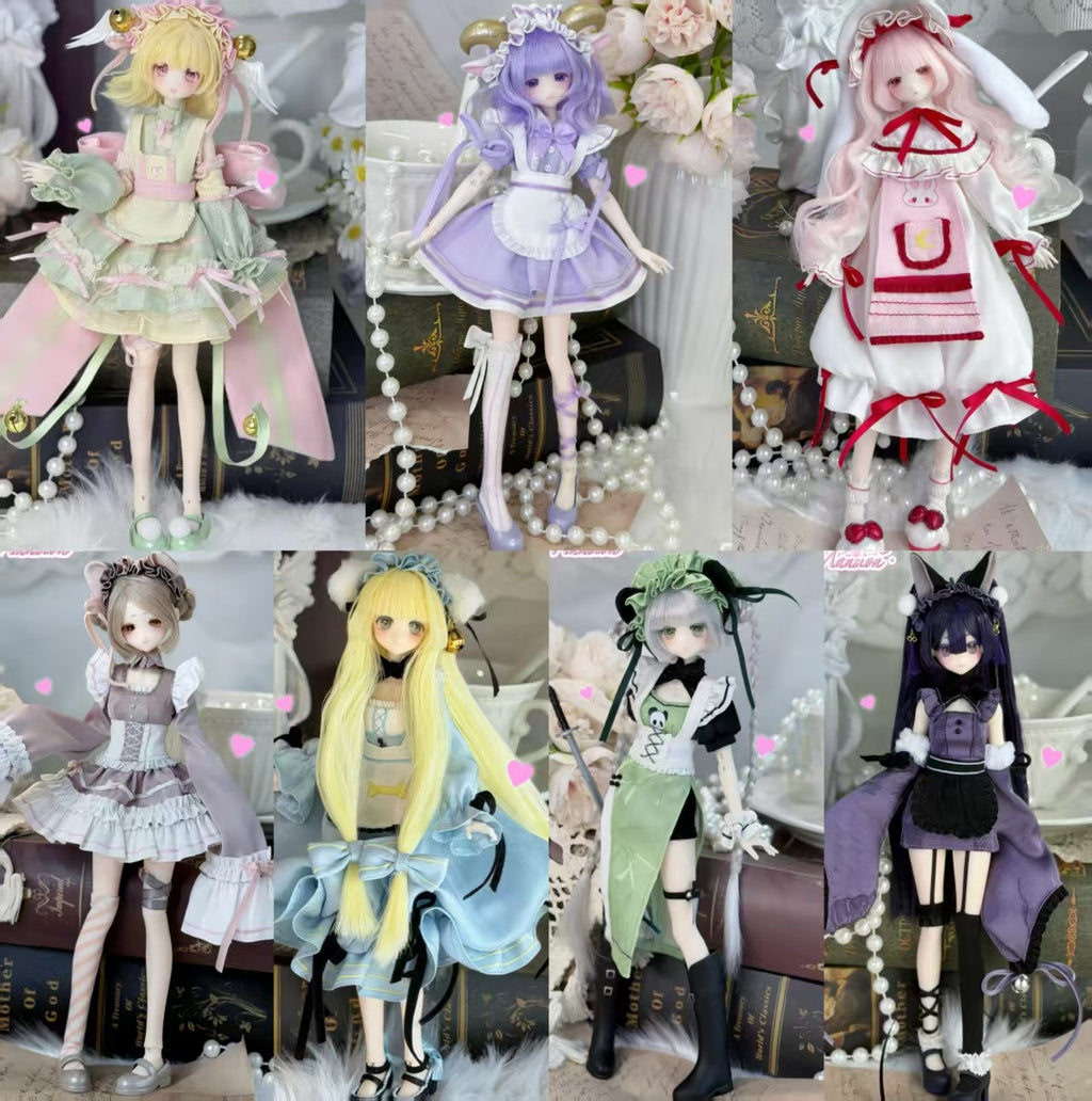 Pre-Sale Daydream Mansion Series 7.4" Bjd Confirmed Dressable Action Figure Gift