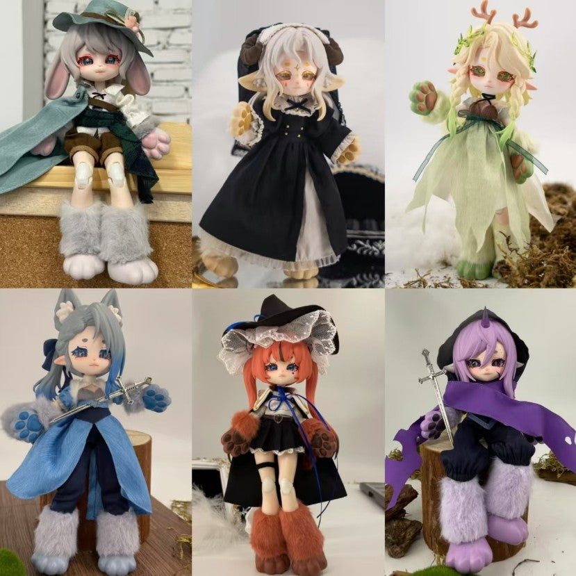 for Moon Luna Series Bjd Dressable Confirmed Action Figure
