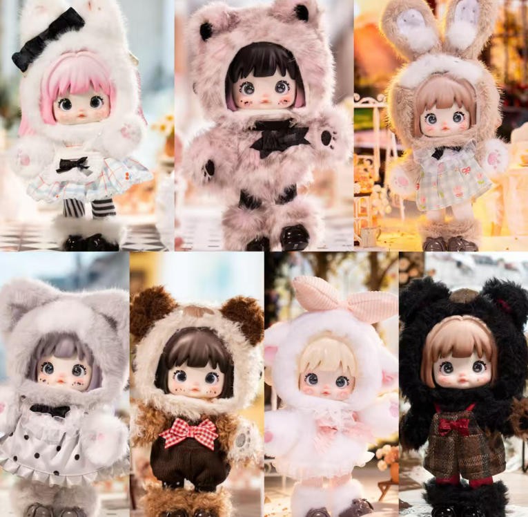 Nommi Forest Kingdom Animal 25cm/9.8In Plush Pendant Action Figure Gift In Stock