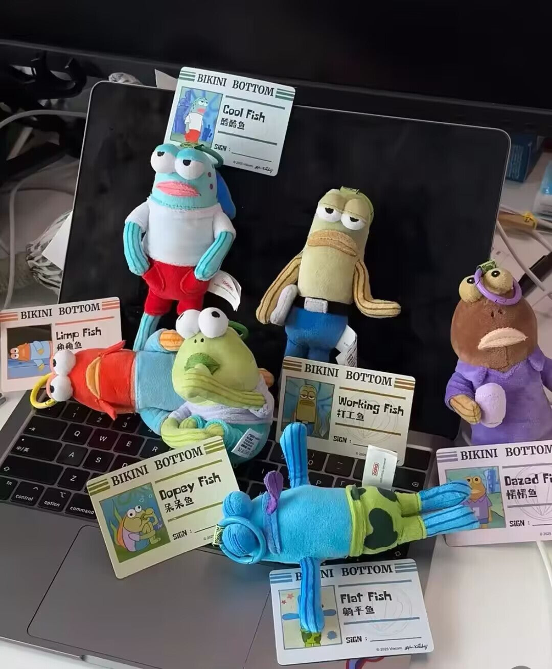 Authentic Bikini Bottom Buddies Series Confirmed Blind Box Plush Pendant Hot