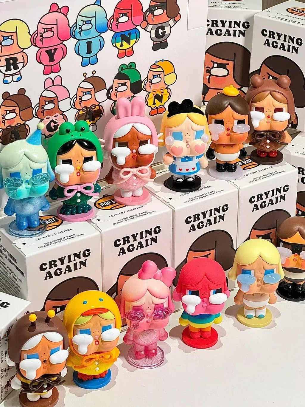 CRYBABY Crying Again Series Blind Box Confirmed Figure Toy Authentic