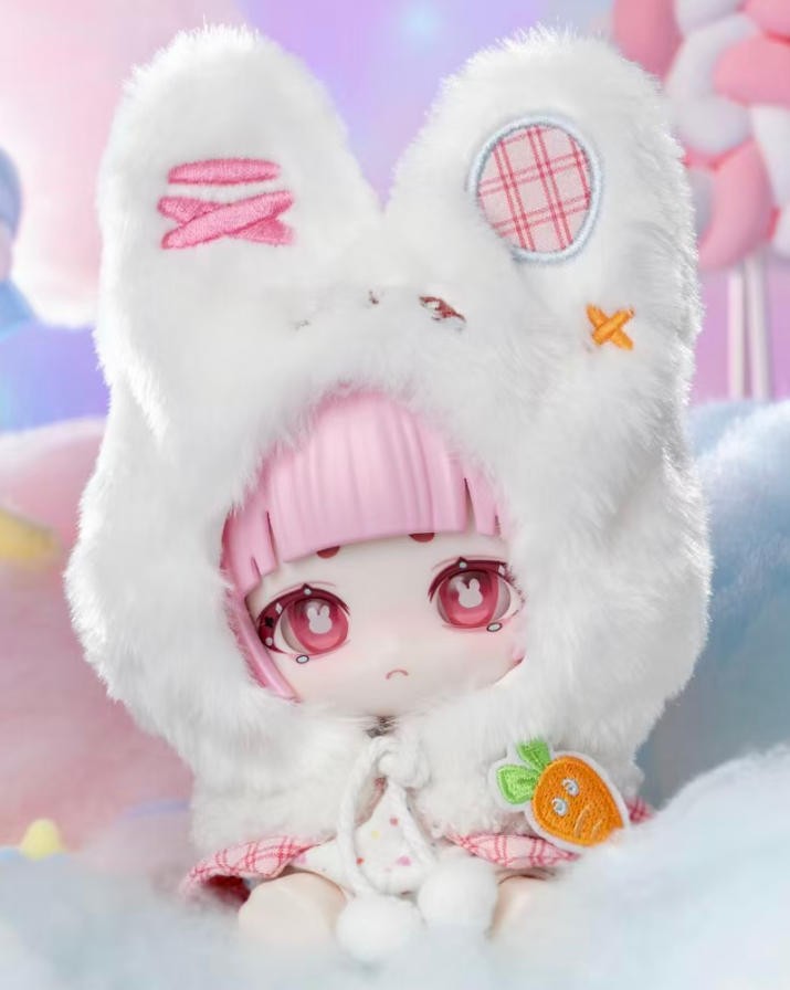 Ya Xiugo Sleepy Bunny Animal Dessert Party Bjd 16.2cm/6.3In Baby Dressable Gift