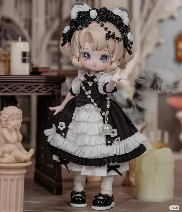 Come4Free Antiquer Snow Leopard Special Fantastic Forest 7.8In Bjd Action Figure