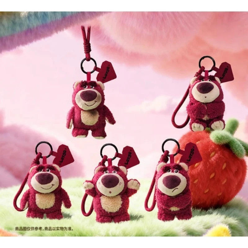 52TOYS Disney Lotso Plush Series Phone Rope Blind Box Figure Toys