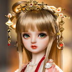Pre-Order Ringdoll JiuQu HongMei 40cm/15.7In Bjd Full Set Action Figure Official