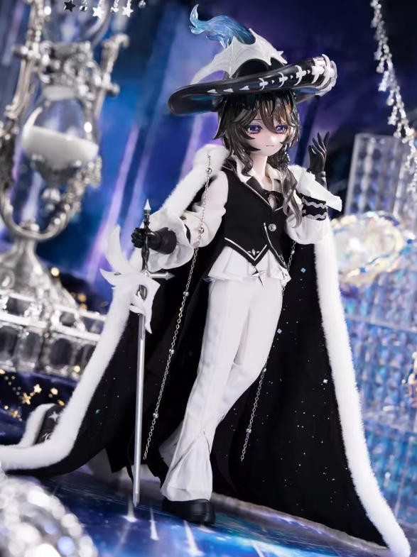 Come4Free Kaer Magician Rare NiyruLoi 7.6" Bjd Dressable Confirmed Action Figure