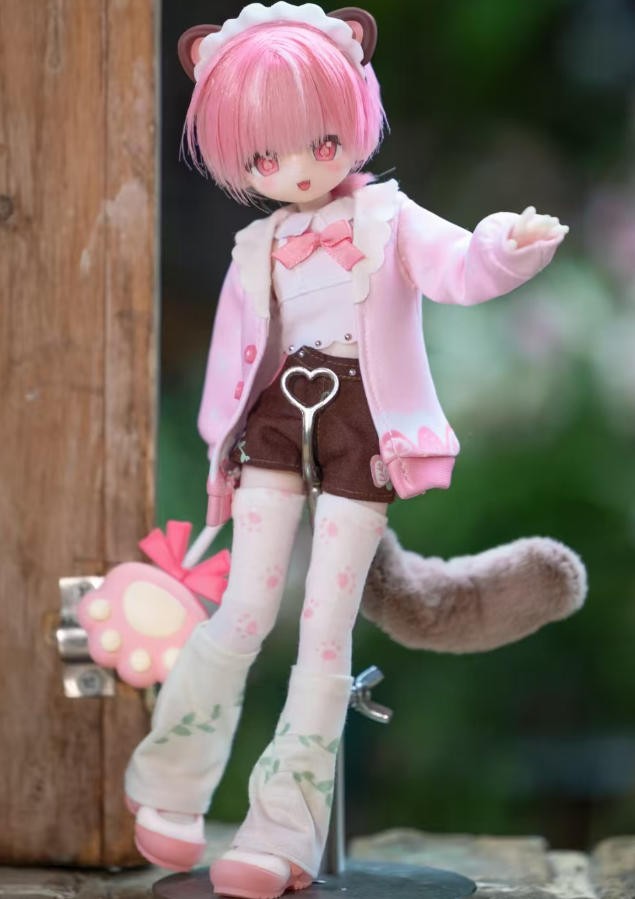 Mofu Beiray Cat Mu Animal 23cm/9In Bjd Lovely Dressable Action Figure Gift