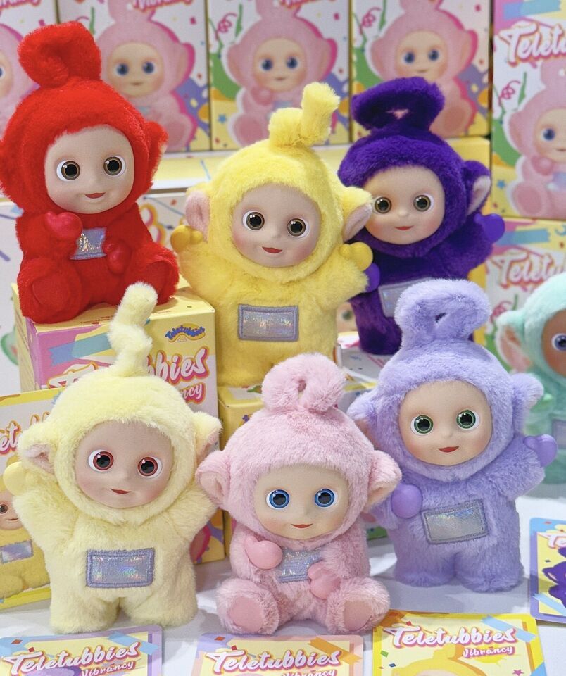 Authentic Vibrancy Teletubbies Series Blind box Figure Toy Collectible Doll
