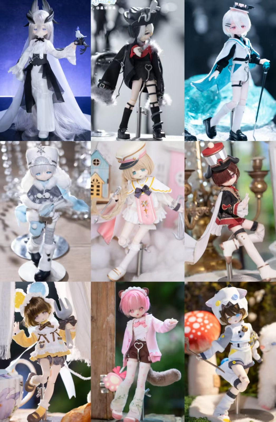 Mofu Boys Series Animal Series 23cm/9In Bjd Lovely Dressable Action Figure Gift