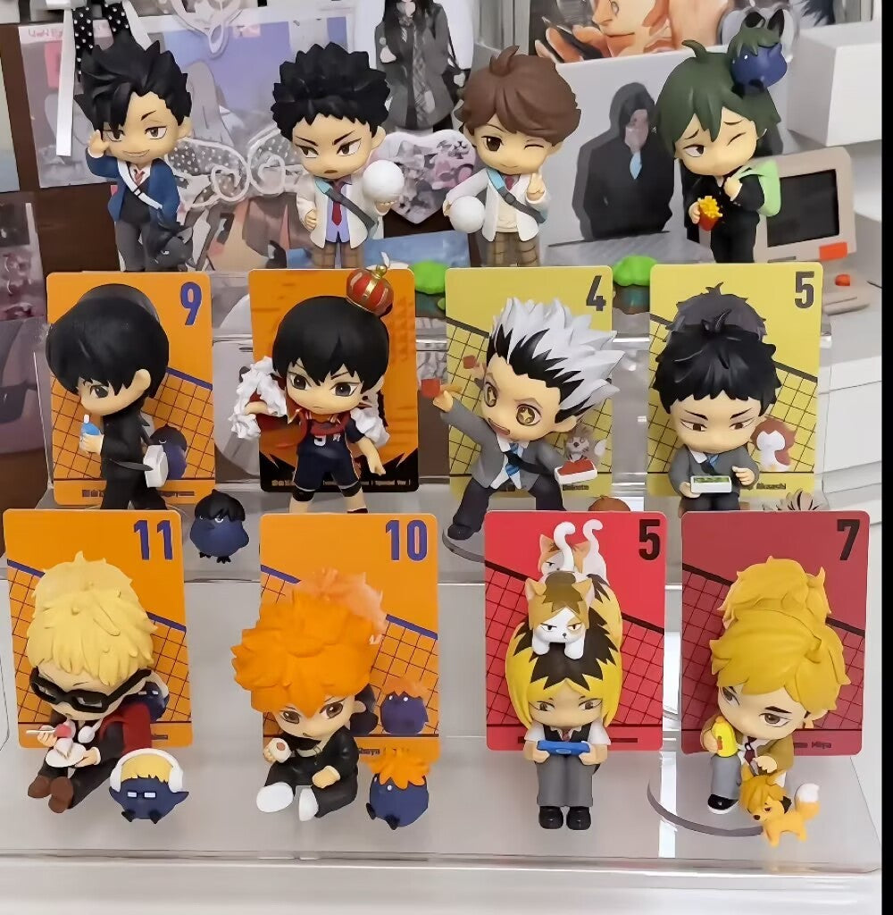 Authentic Haikyu!! Off-court Vibes Series Blind Box Confirmed Figure Gift Toys