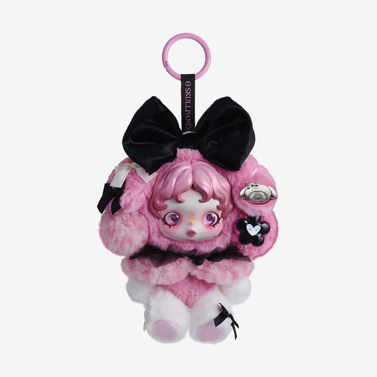 POP MART SKULLPANDA × MY MELODY Plush  5.32inches Authentic Hot Toy Gift