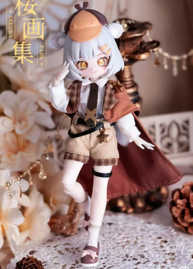 Sakura Park Flying Squirrel Mi Hen Reconstruct Different Images 7In Bjd Doll