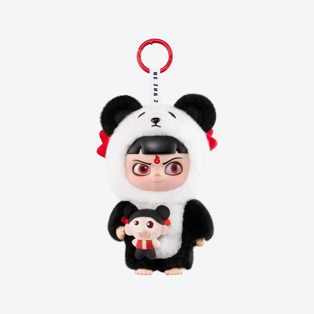 POP MART NeZha 2 Dress Up Party Series Vinyl Plush Doll Pendant 5.31inches