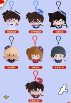 6Pcs Minidoll Detective Conan Magic Arena 8cm/3.1in Plush Pendants In Stock Gift