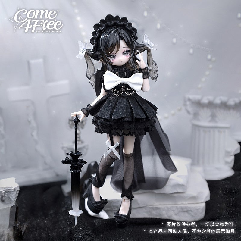 Come4Free Whale Bulaike Jia Secret Sea Gems 15.8cm/6.2In Bjd Doll Dressable Gift