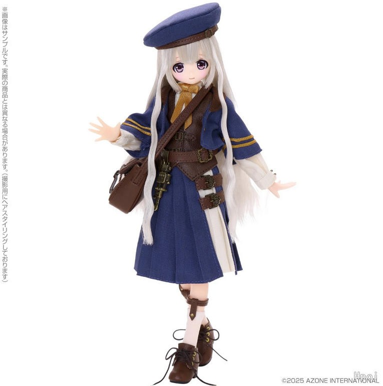 Azone Alvastaria Torte Dreaming Atelier Silver Hair Uniform 8.4In Bjd 1/6 Gift
