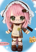 Uki Doki Coco Beanie Mini Mili Project 18cm/7In Lovely Bjd Action Figure Gift