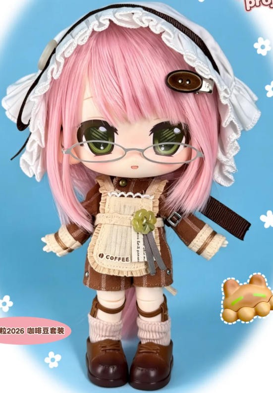 Uki Doki Coco Beanie Mini Mili Project 18cm/7In Lovely Bjd Action Figure Gift