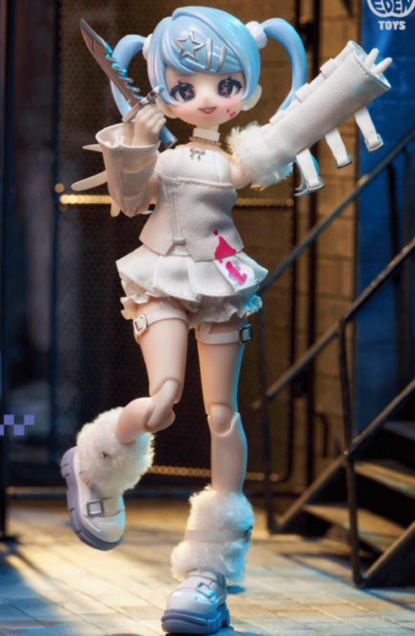 Eve Lynna Shackle Double-Faced Killer  18cm/7In Bjd Dressable Action Figure Gift