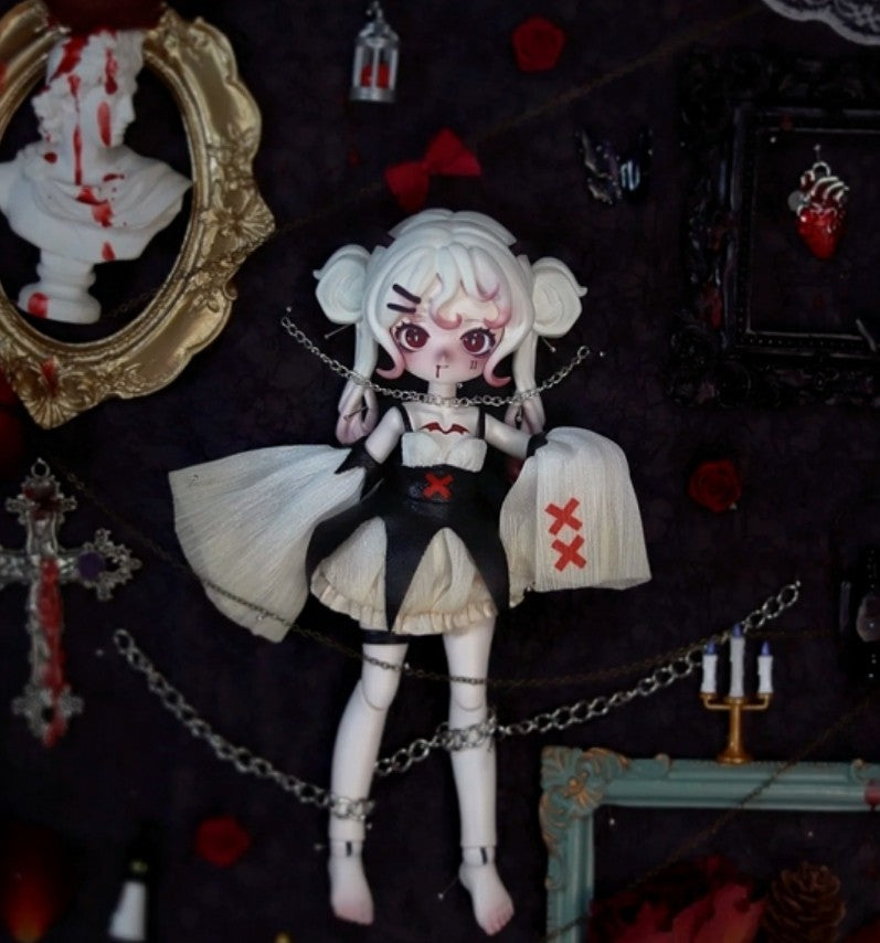 Nyssa Vampire Aristocrat Bizarre Nightmare 7In Bjd Action Figure