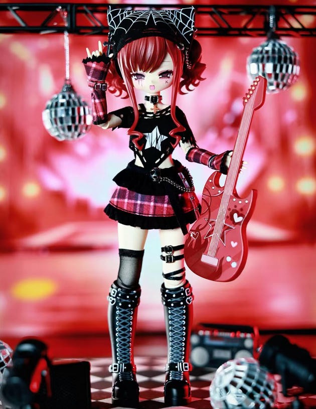 The Dark Side of The Heart Underground Musician Vita 26cm/10.2In Bjd Doll Gift