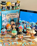 Authentic THE MONSTERS ONE PIECE Series Confirmed Blind Box Figure Toy