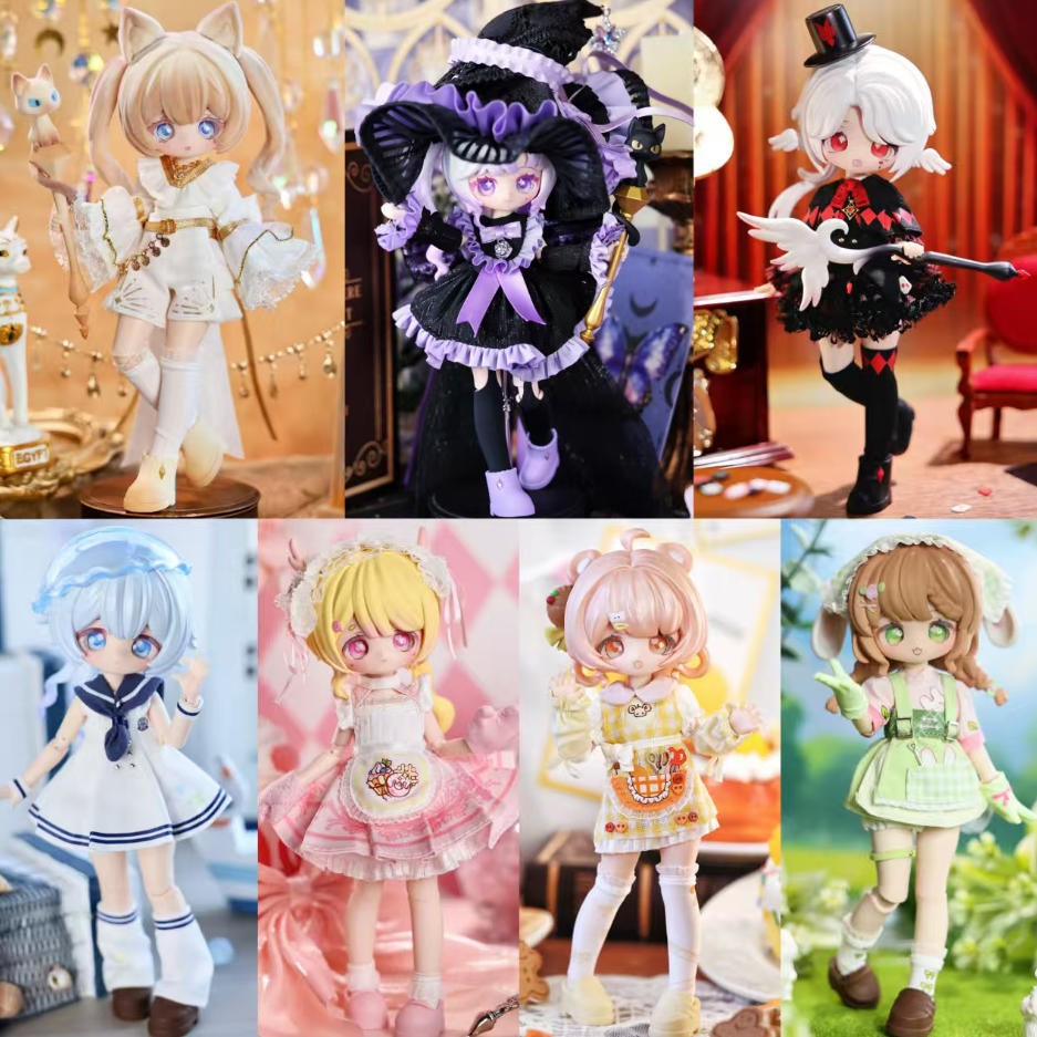 Island Adventure Series 23.5cm/9.2In Confirmed Bjd Dressable Action Figure Gift