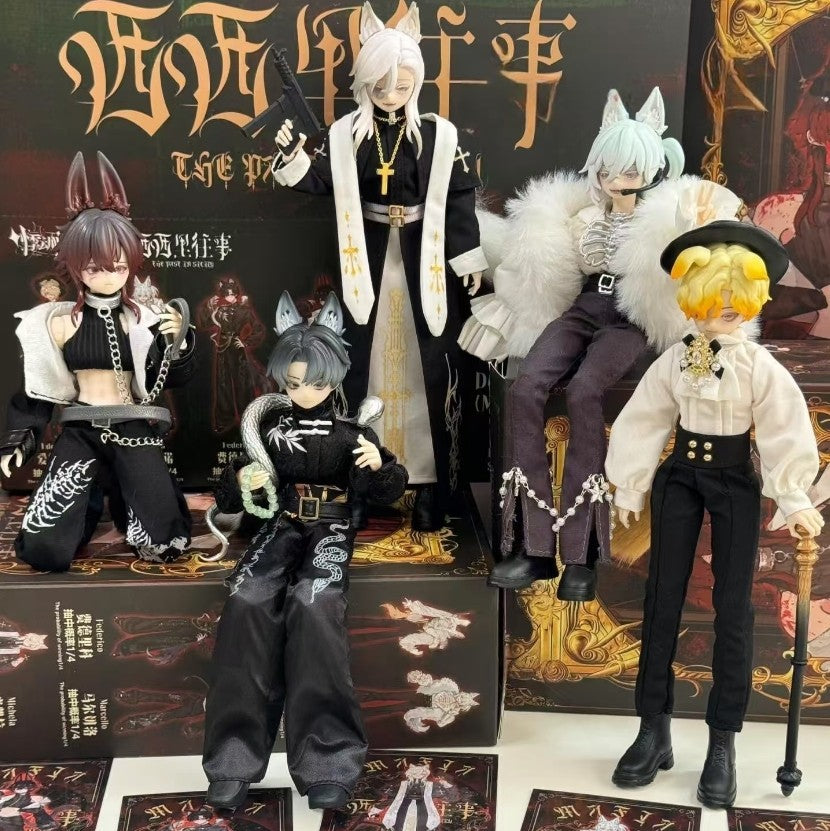 The Past In Sicily 24cm/9.4In Mjd Bjd Dressable Doll Action Figure