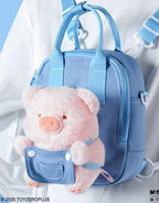 Toyzero Lulu The Piggy 18.5cm/7.2In Messenger Bag Plush Action Figure Official