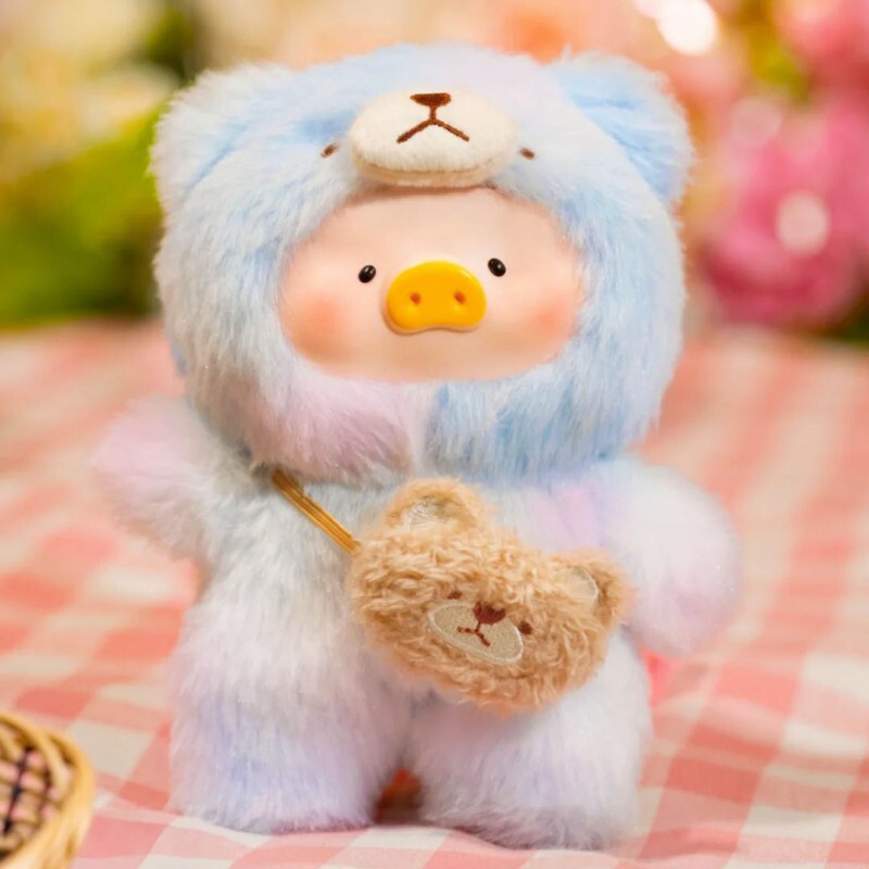 Lulu The Piggy Good Weather Teddy Special Joyful Time 5.5In Vinyl Pendant
