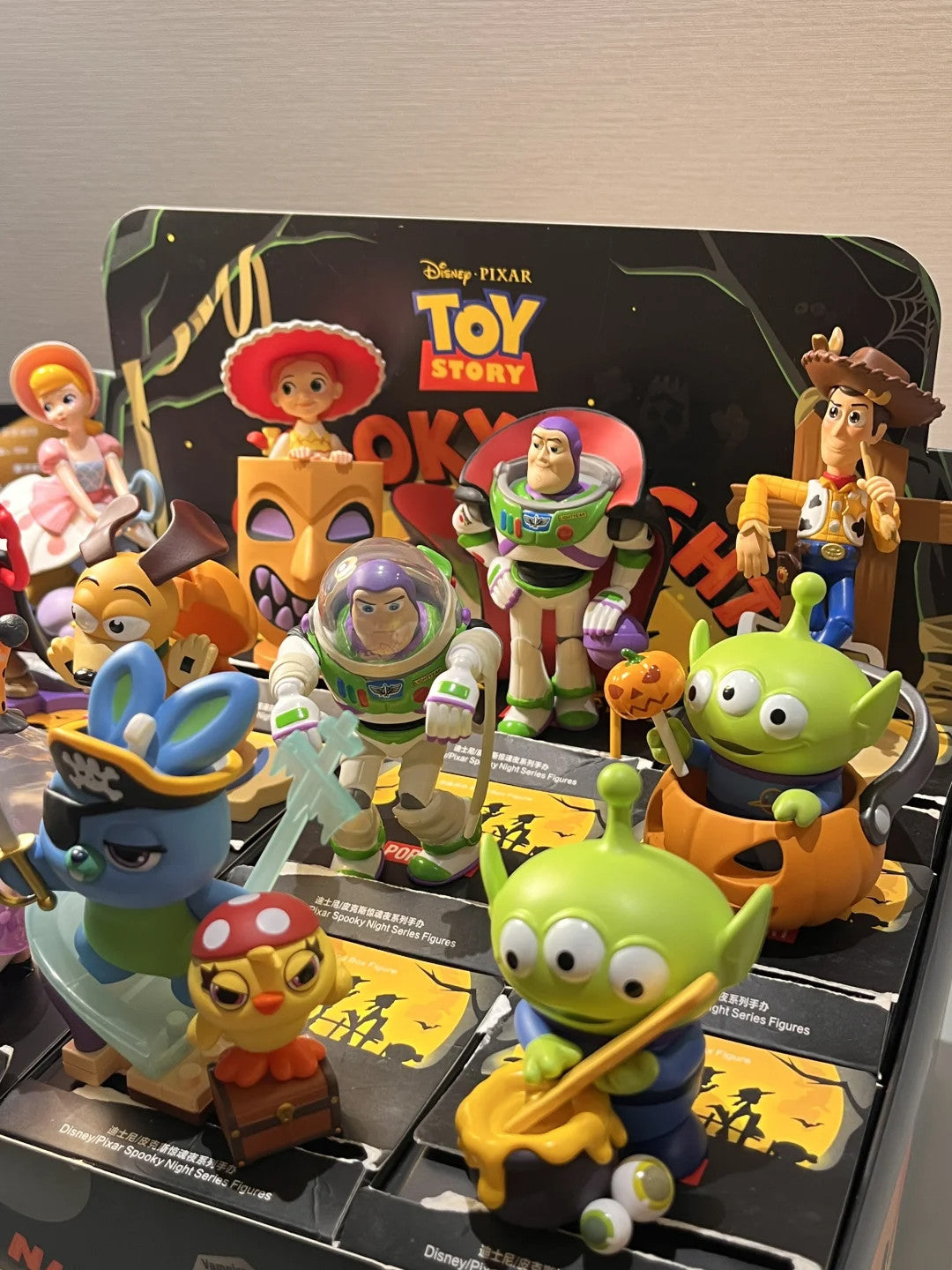 POP MART Disney/Pixar Spooky Night Series Figures Authentic Hot Toy Gift