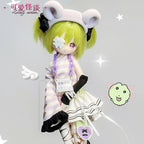 Inedible's Doll Mavis Mouse Lovely Kwaidan 16.3cm/6.4In Bjd Action Figure Gift