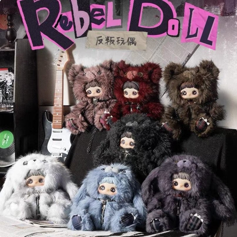Maymei Rebel Doll Series 400% Blind Box Confirmed Doll Figure Plush Toy